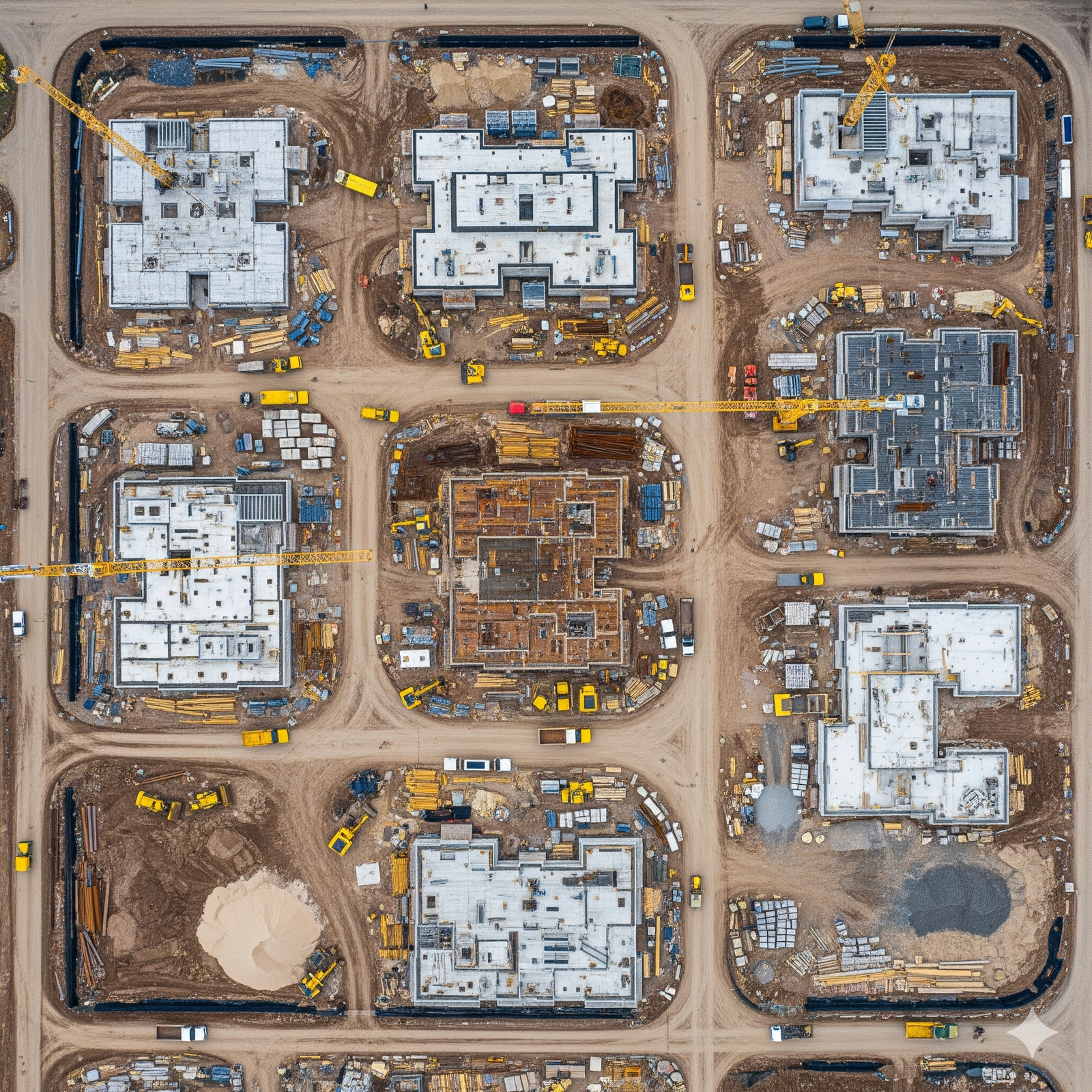 ortho mosaïque de chantier 1