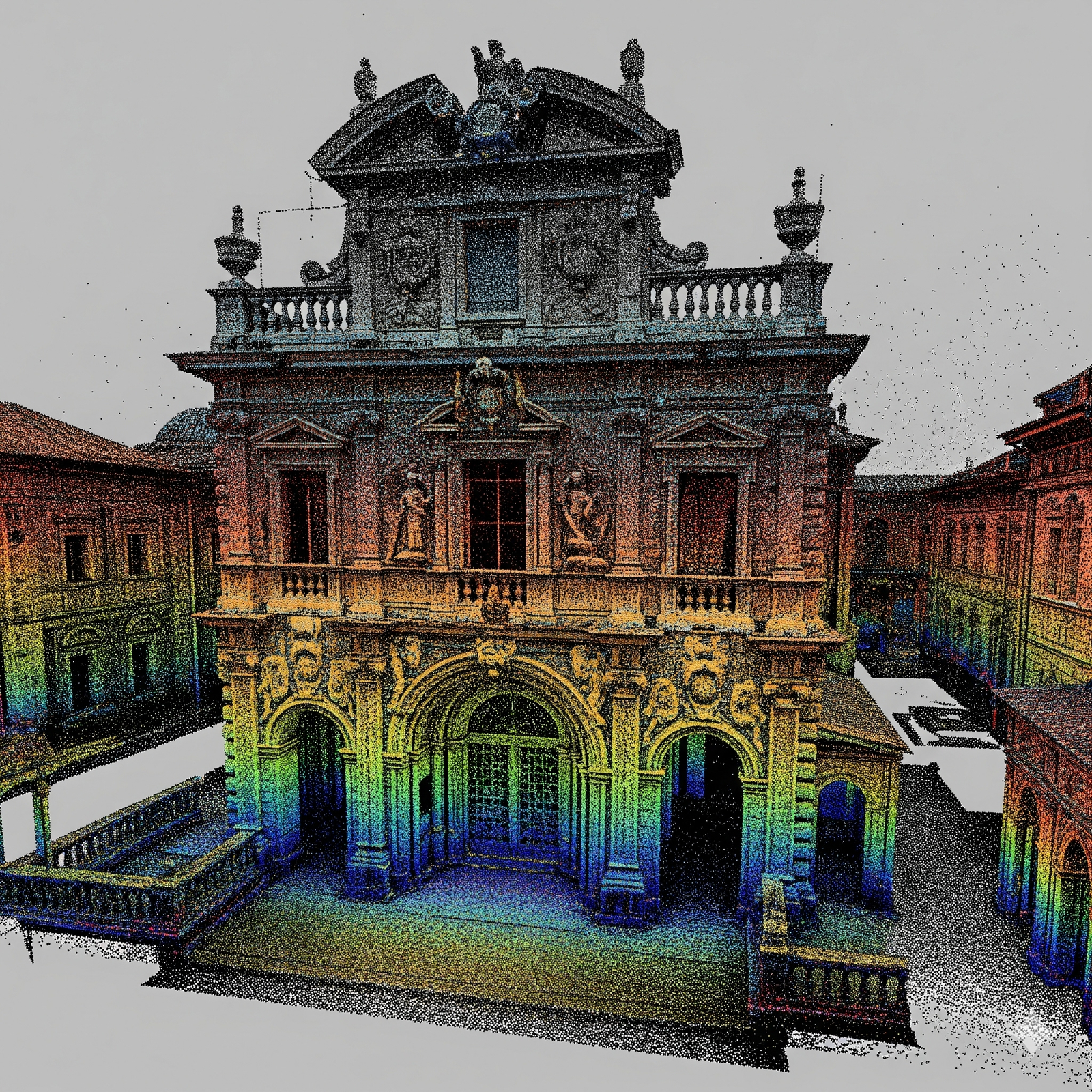 modélisation bâtiment patrimoine