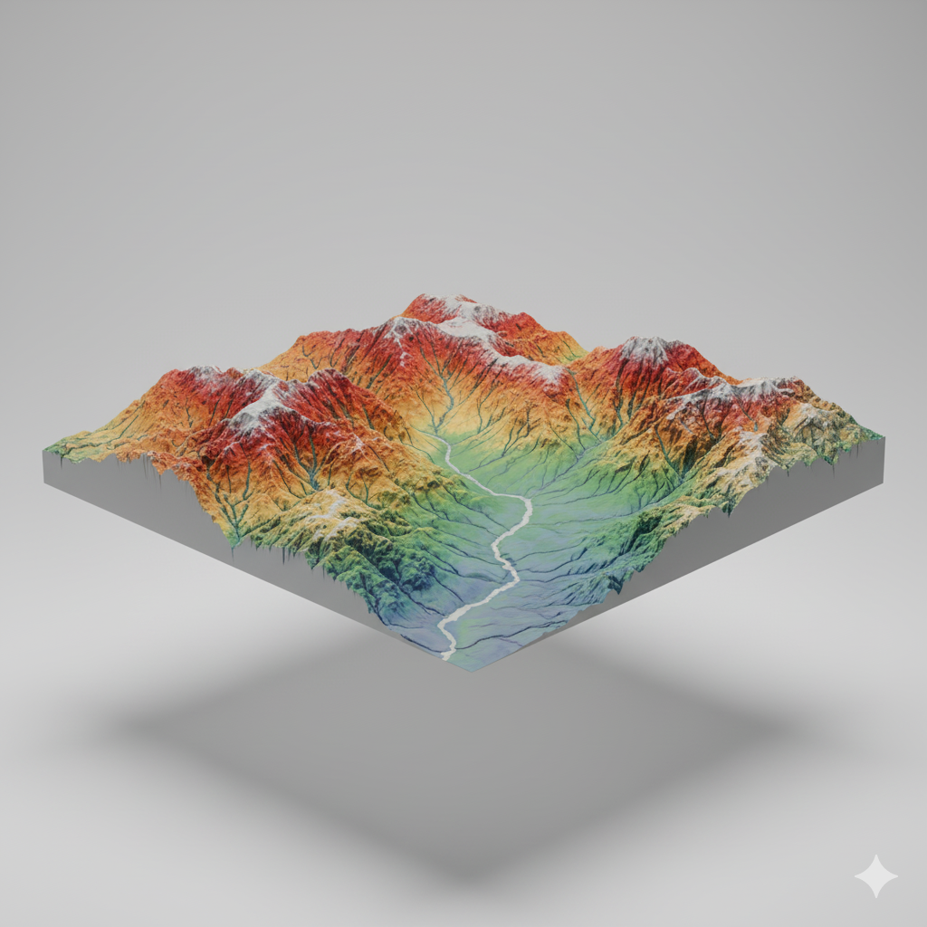 modèle numérique de terrain